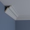 Ekena Millwork 3 1/2"H x 3 5/8"P x 5 1/8"F x 94 1/2"L, (1 3/8" Repeat), Landon Crown Moulding MLD03X03X05LD - alternate 7